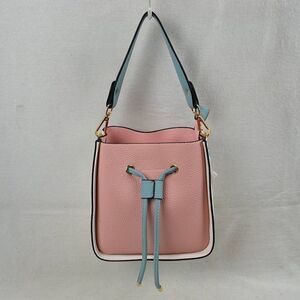 2N1 Drawstring Single Handle Bucket Shoulder/Tote Bag with Pouch